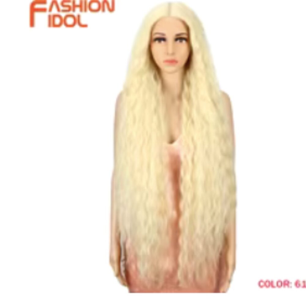 BLONDE Synthetic LACE WIG  42 INCES